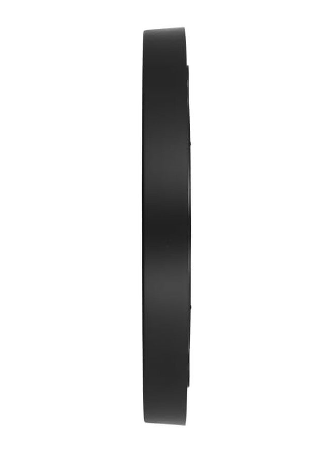 Titan Essence Classic Wall Clock - 30 cm, Black Plastic Case & Dial, Silent Sweep Movement, Non-Ticking, Elegant Home Decor, Perfect for Living Room, Office, Bedroom - W0094PA02 - Image 4